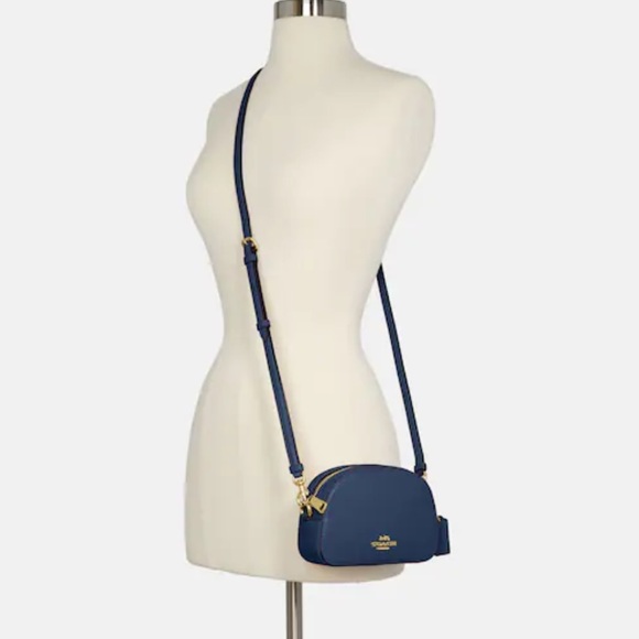 Coach Handbags - Coach Mini Serena Crossbody Bag COLOR: Im/Deep Blue